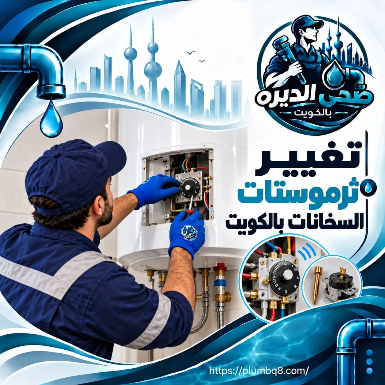 تبديل ثرموستات السخان: متى يكون هو سبب عدم ضبط الحرارة؟